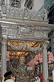 Festa di Sant Agata   procession with the golden statue of the saint 